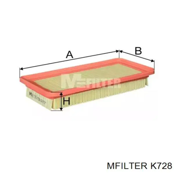 Элемент воздушного фильтра Mfilter K728 цена, от 3.99 USD