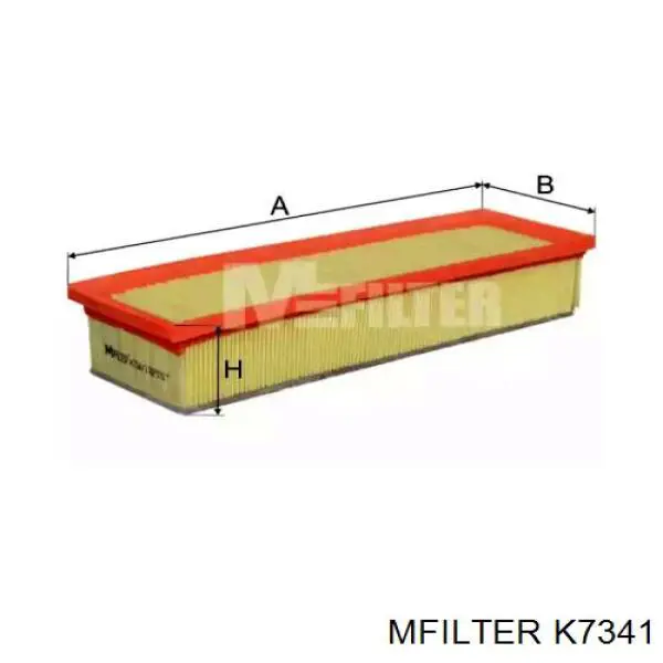 K7341 Mfilter filtro de ar