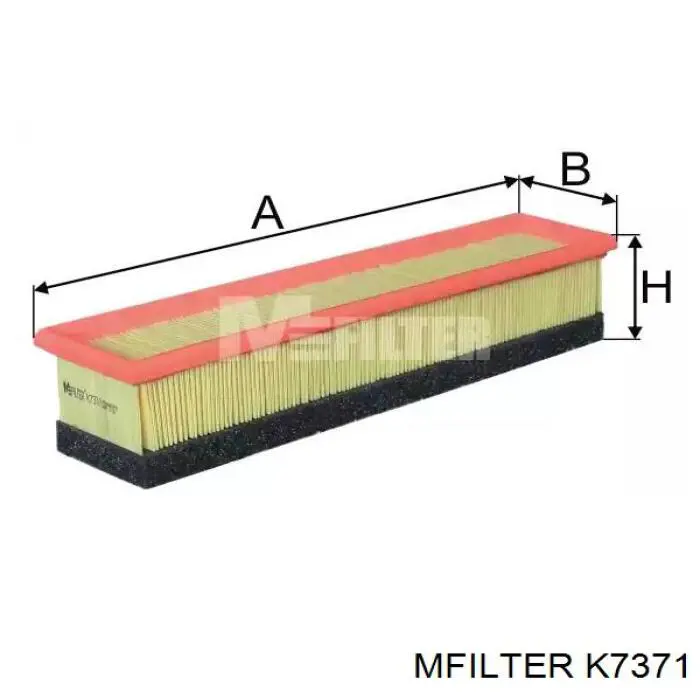K7371 Mfilter воздушный фильтр