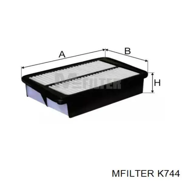 Воздушный фильтр K744 Mfilter