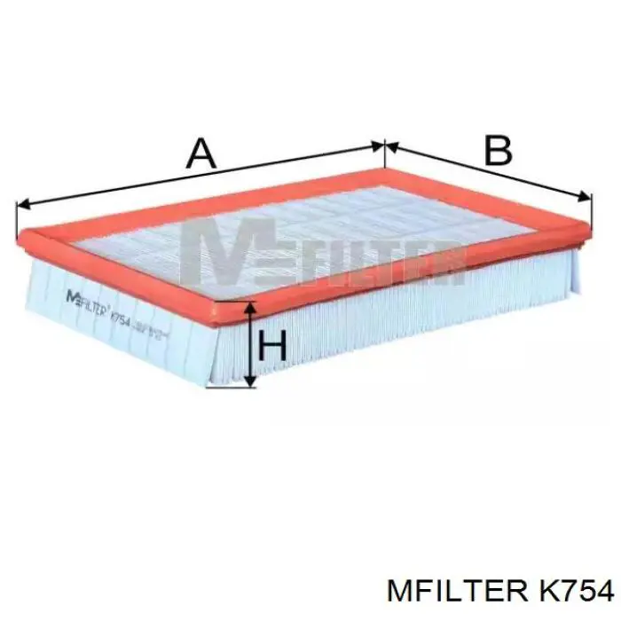 K754 Mfilter воздушный фильтр
