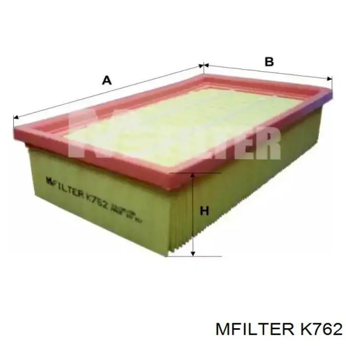 K762 Mfilter воздушный фильтр