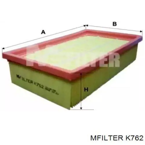 Купить K762 Mfilter Автомобильный фильтр воздуха