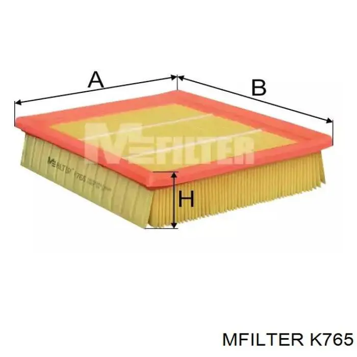 K765 Mfilter воздушный фильтр