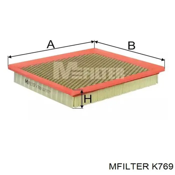 Воздушный фильтр K769 Mfilter