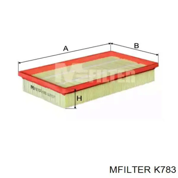 K 783 Mfilter воздушный фильтр