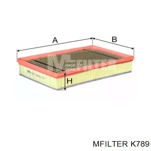 Воздушный фильтр K789 Mfilter