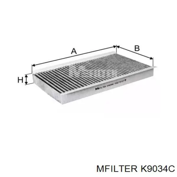 K9034C Mfilter filtro de salão