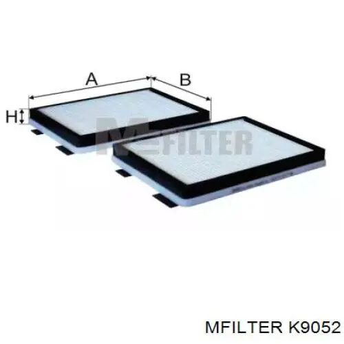 Фильтр салона K9052 Mfilter