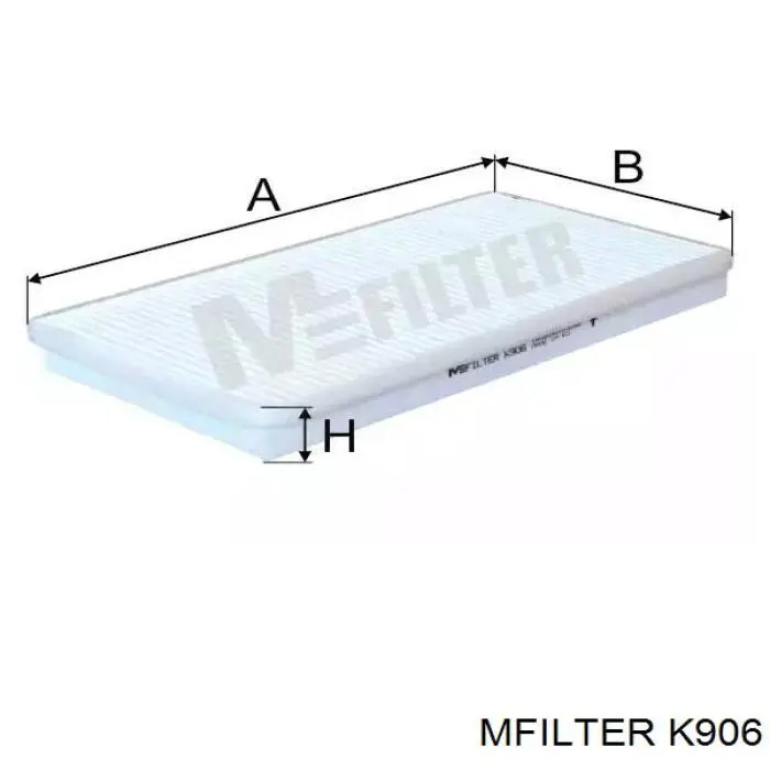K906 Mfilter фильтр салона