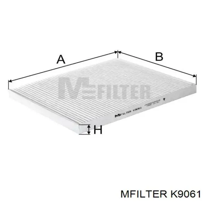 K 9061 Mfilter filtro de salão