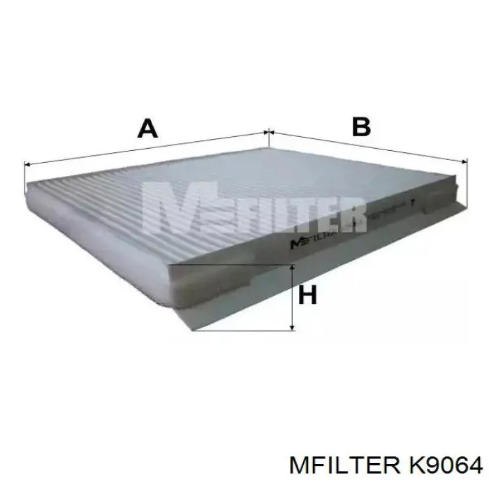 Фильтр салона K9064 Mfilter