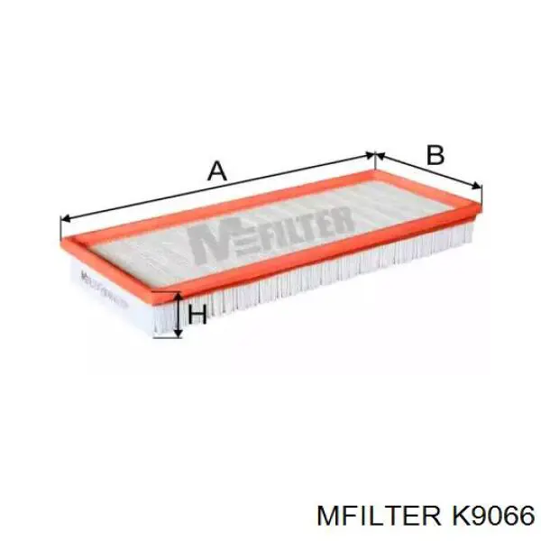 Фильтр салона K9066 Mfilter