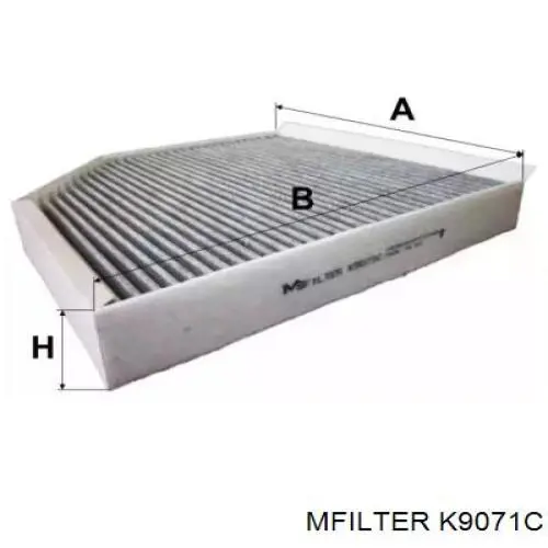 Filtro de habitáculo K9071C Mfilter