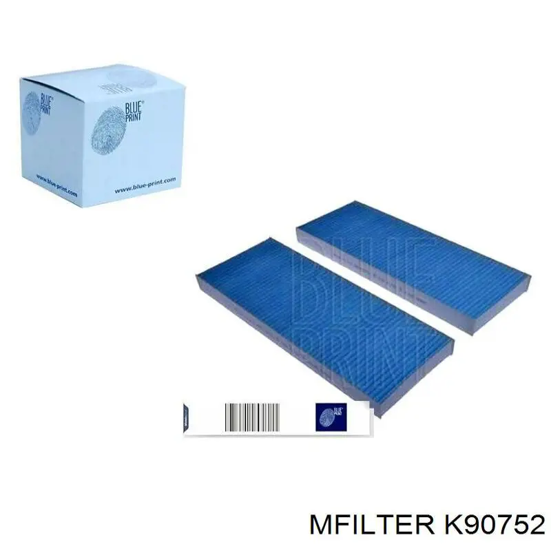 Фильтр воздушный отопителя Mfilter K90752 цена, от 4.80 USD