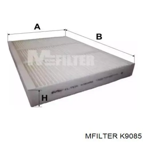 Фильтр салона K9085 Mfilter