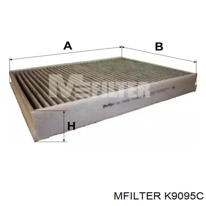 Фильтр салона MFILTER K9095C