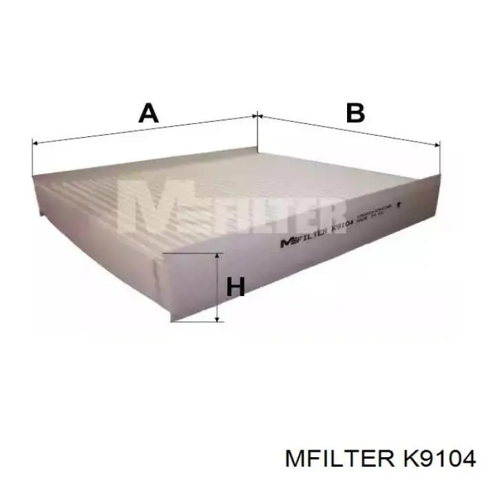 K9104 Mfilter фильтр салона