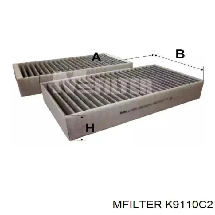 K9110C2 Mfilter filtro de salão