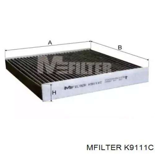K9111C Mfilter filtro de salão