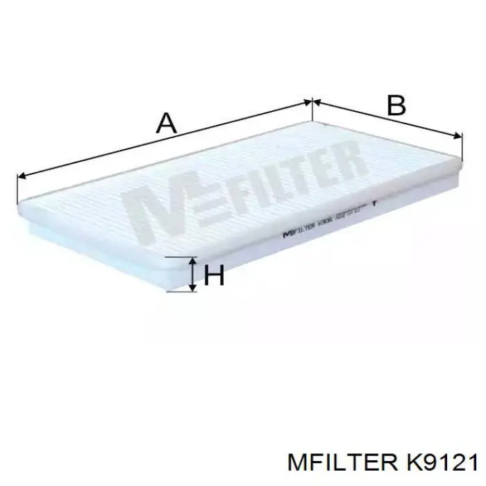 Воздушный фильтр салона Mfilter K9121