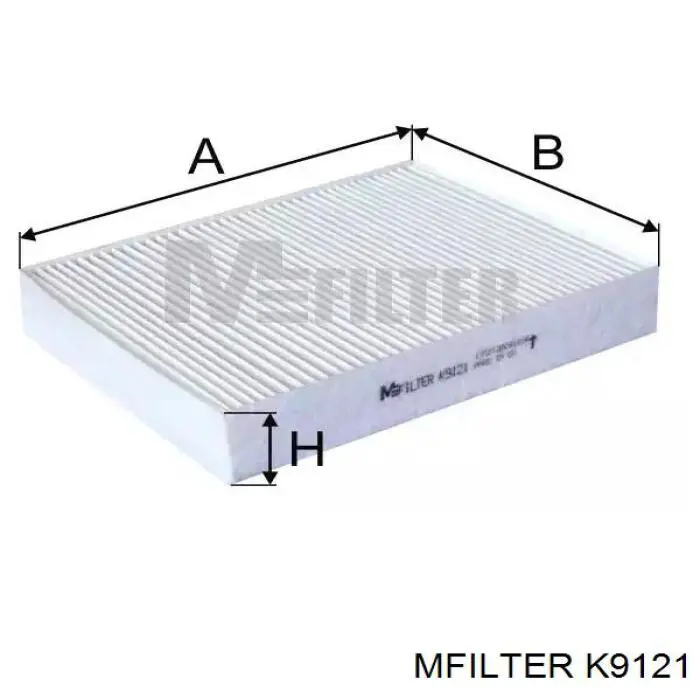 Фильтр салона K9121 Mfilter