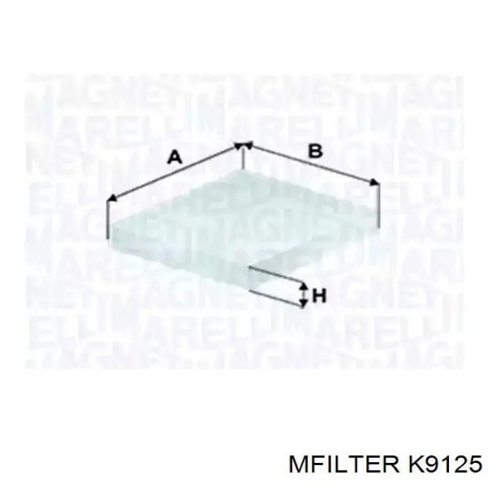 Воздушный фильтр салона Mfilter K9125