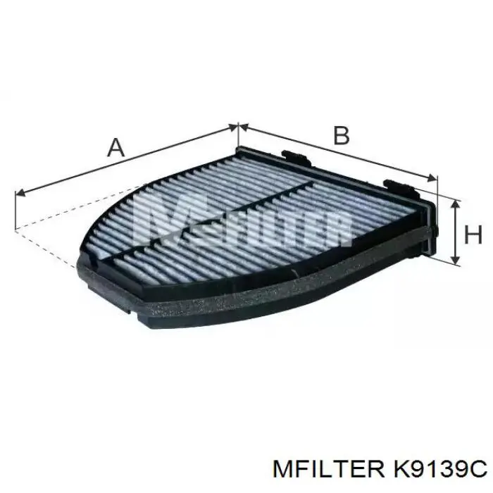 Фильтр салона K9139C Mfilter