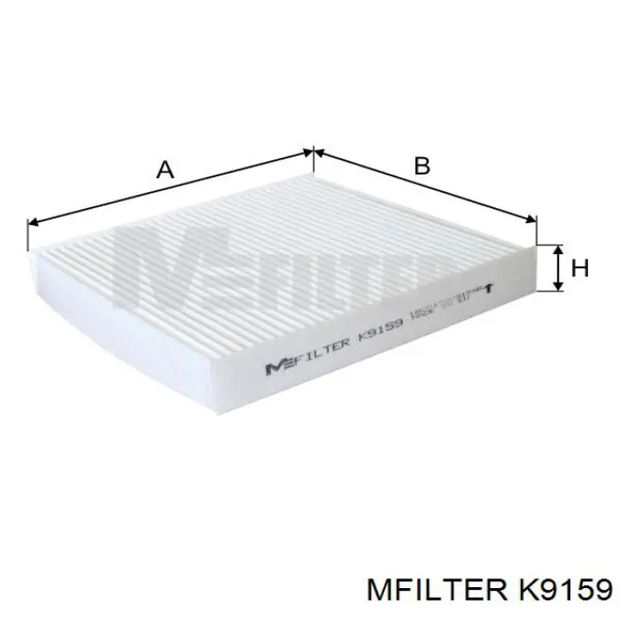 Фильтр салона K9159 Mfilter