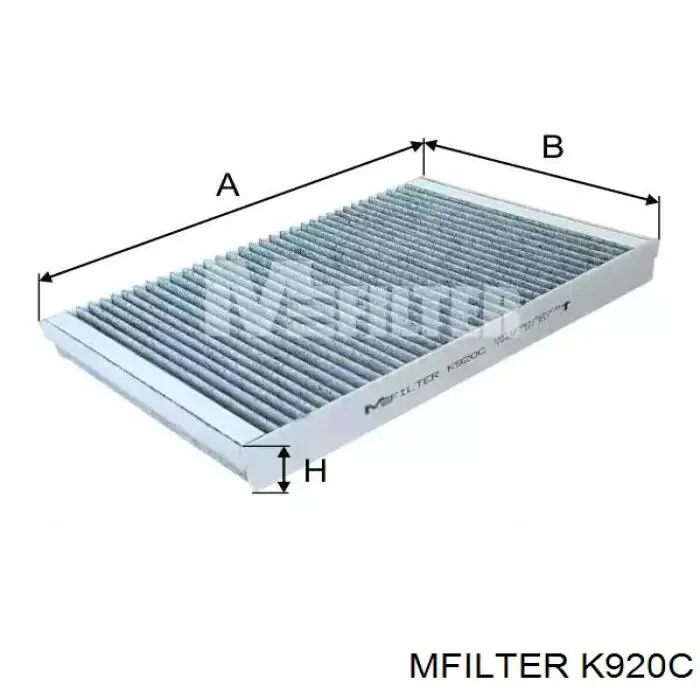 K920C Mfilter Внутрисалонный фильтр