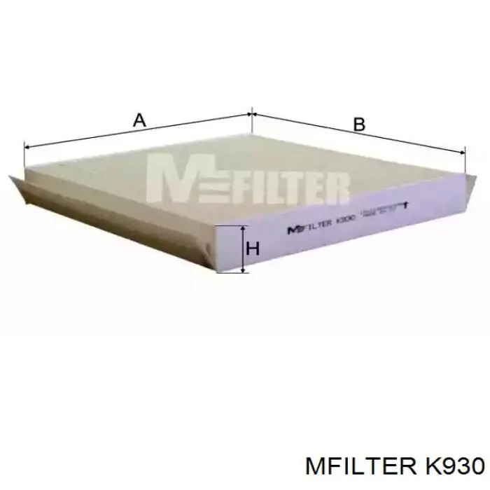 K 930 Mfilter filtro de salão