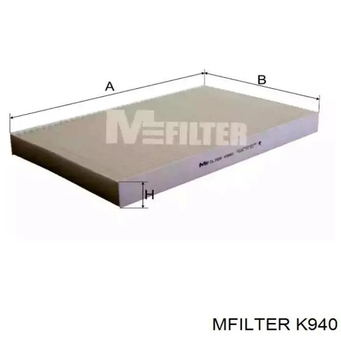 K940 Mfilter фильтр салона
