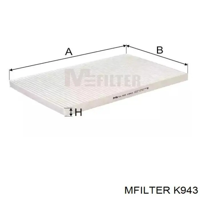 K943 Mfilter фильтр салона
