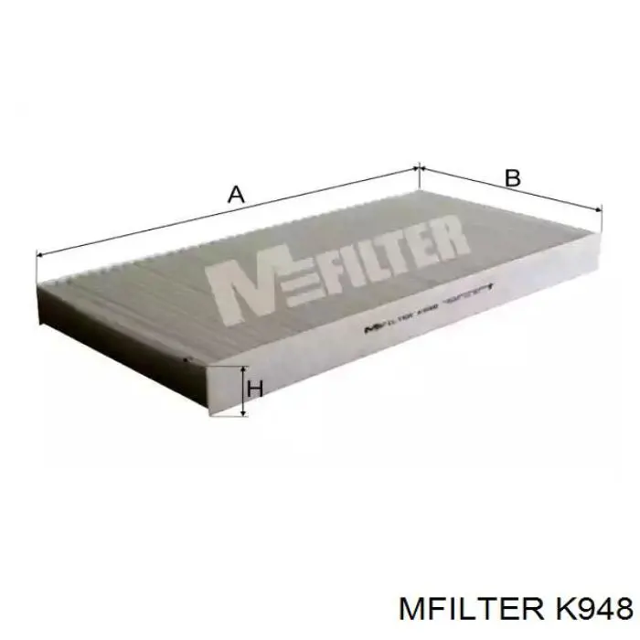 K948 Mfilter фильтр салона
