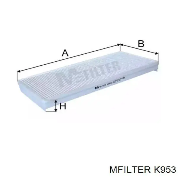 K953 Mfilter фильтр салона