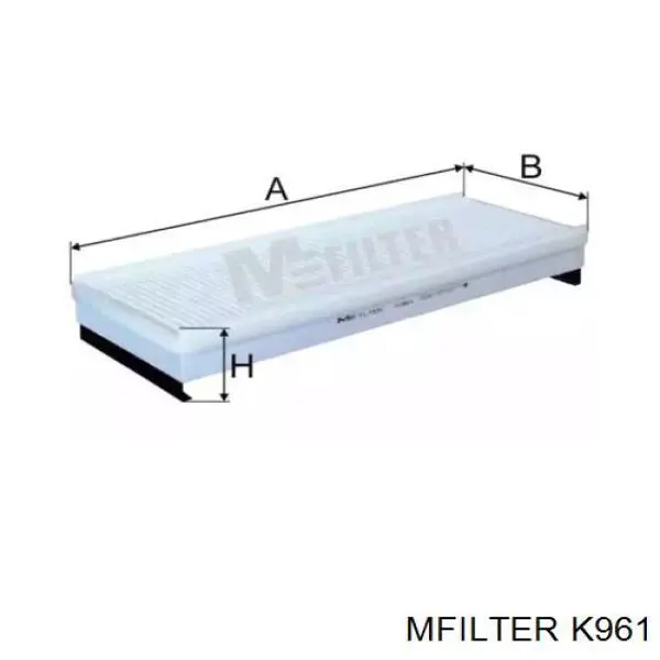 K961 Mfilter фильтр салона