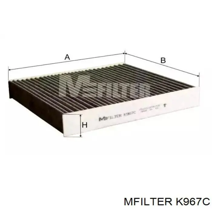K967C Mfilter фильтр салона