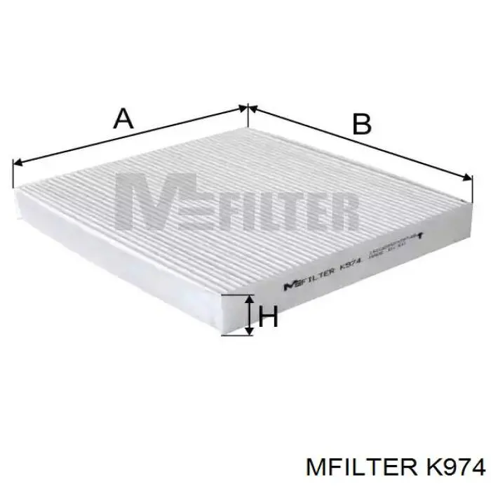 K974 Mfilter filtro de salão