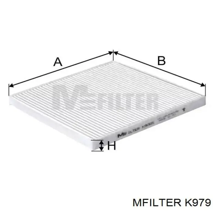 K979 Mfilter Внутрисалонный фильтр
