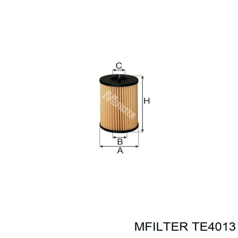 TE4013 Mfilter масляный фильтр
