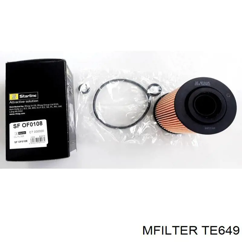 TE649 Mfilter масляный фильтр
