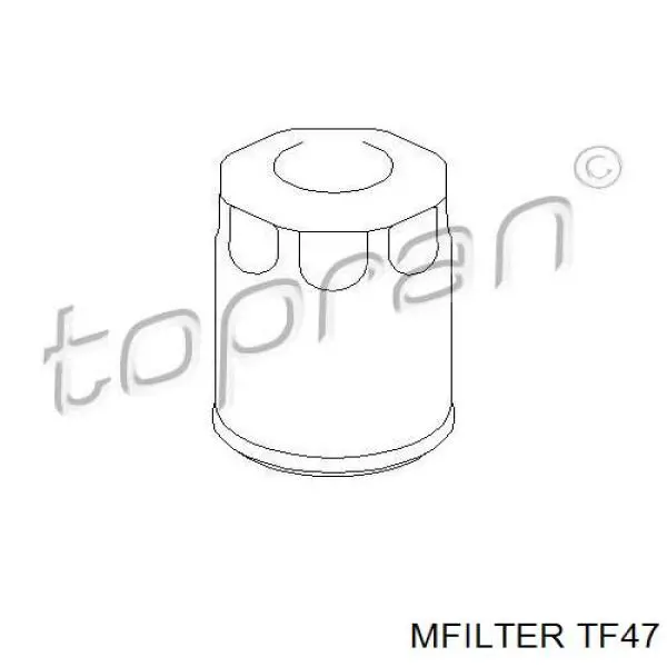 TF47 Mfilter масляный фильтр
