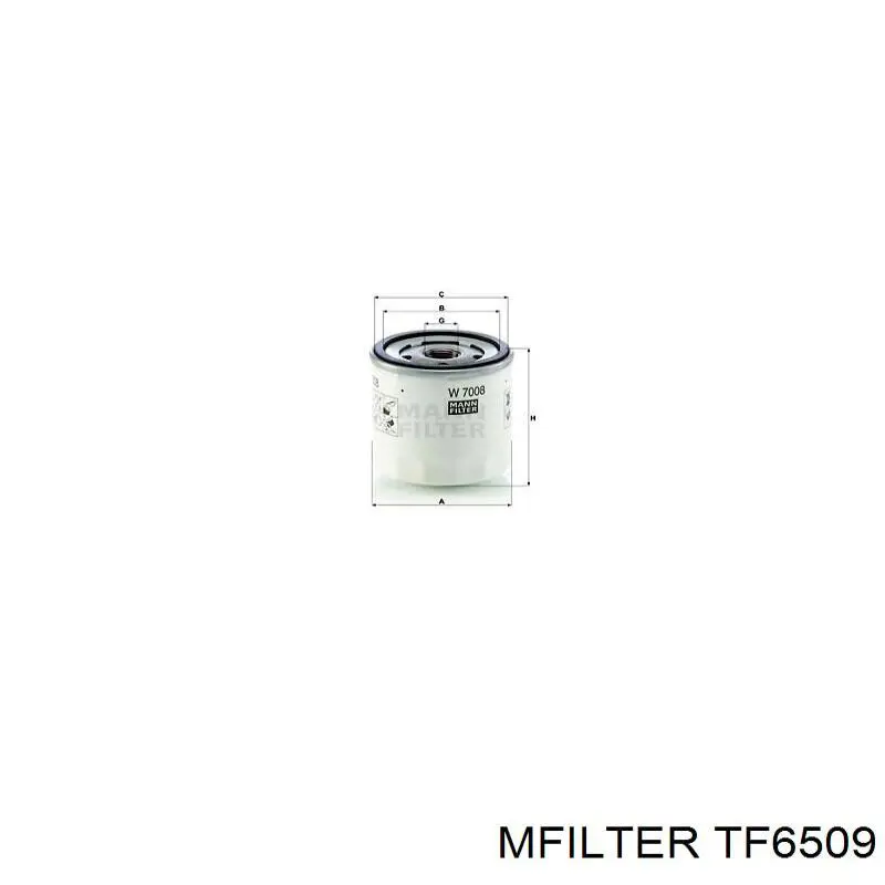 TF 6509 Mfilter масляный фильтр