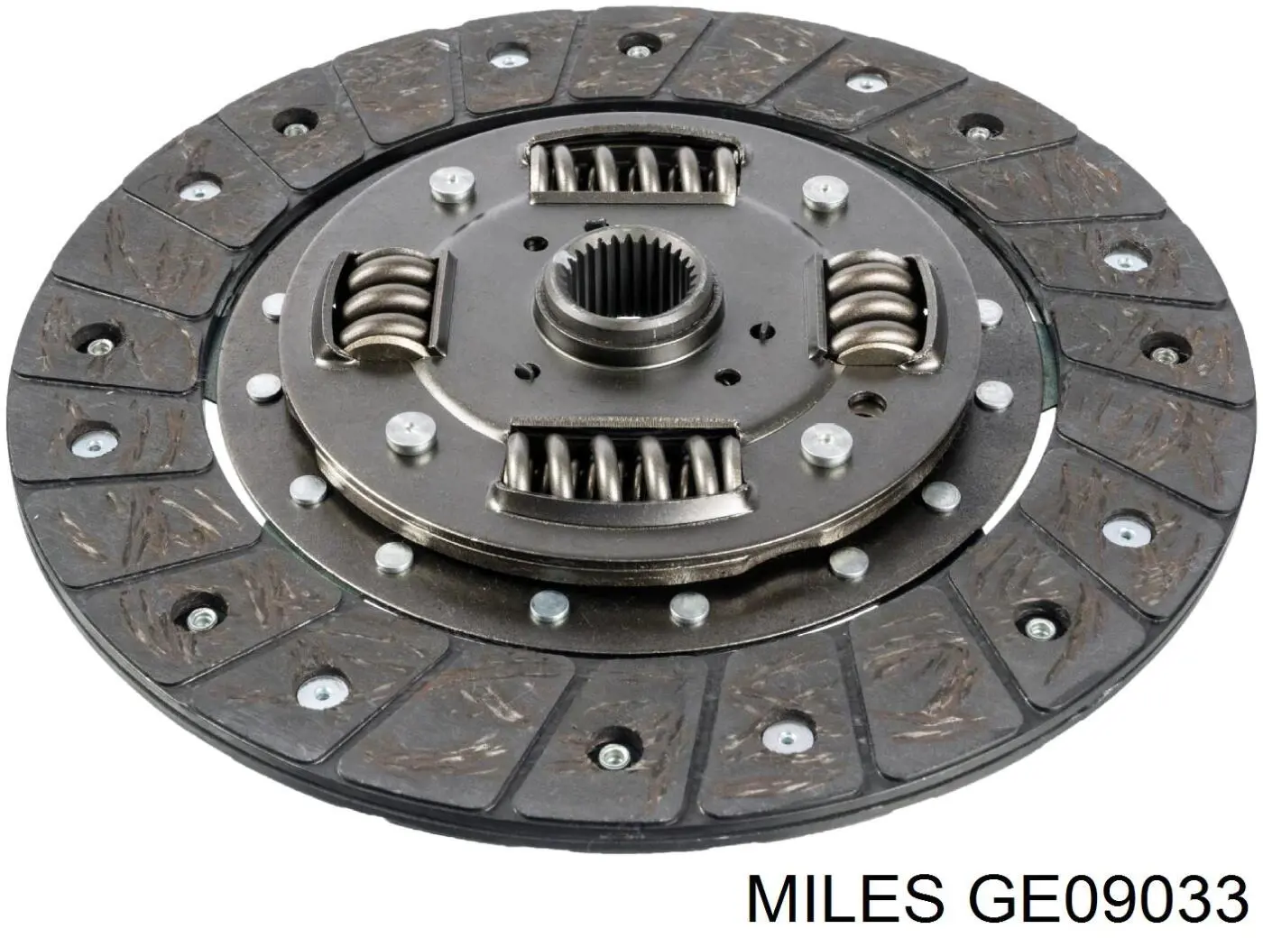 GE09033 Miles kit de embraiagem (3 peças)