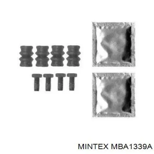MBA1339A Mintex ремкомплект суппорта тормозного заднего