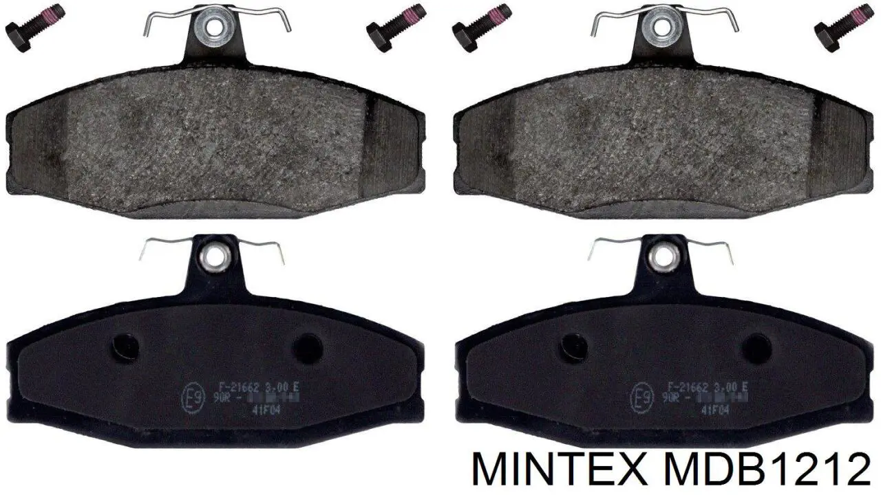 MDB1212 Mintex колодки тормозные передние дисковые