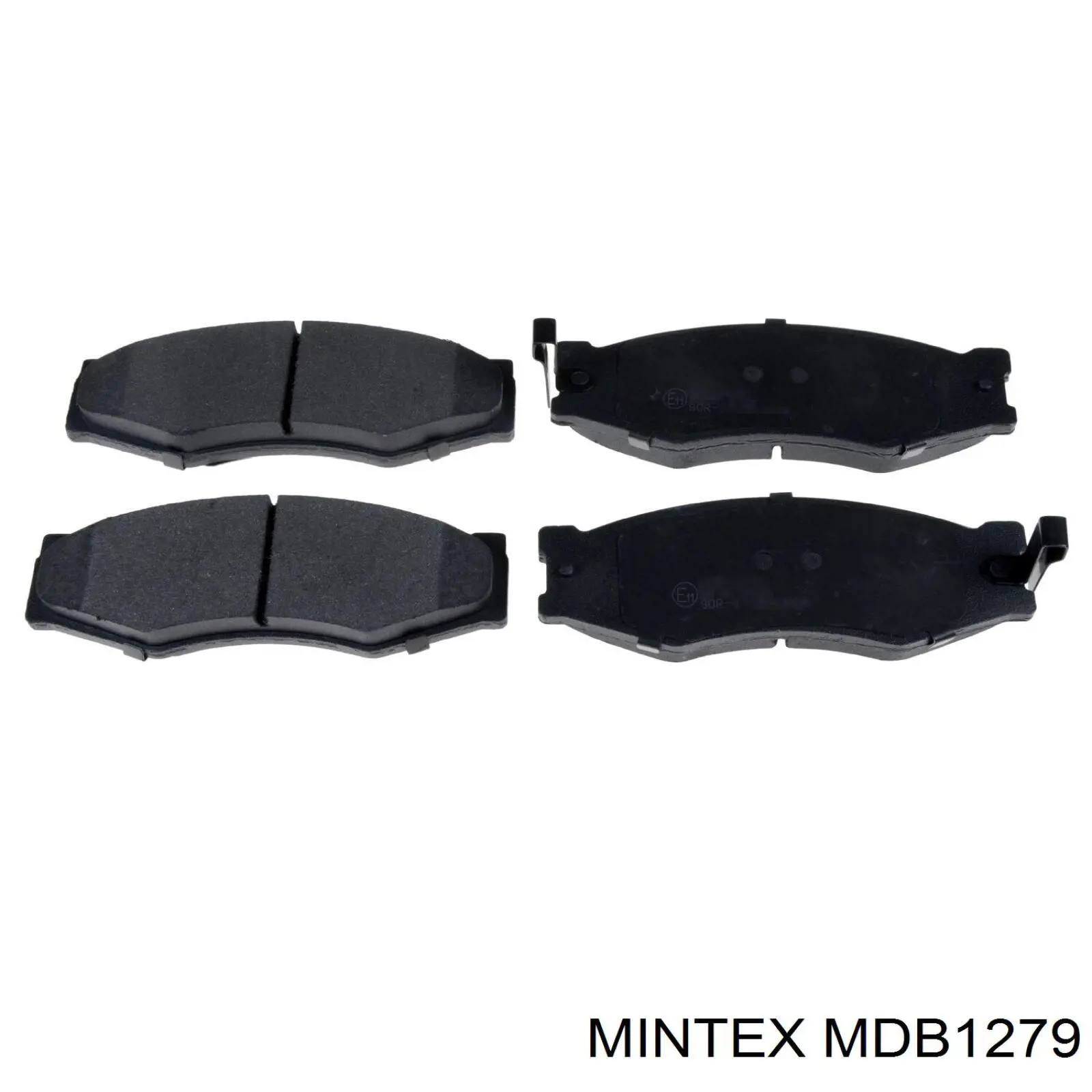 MDB1279 Mintex колодки тормозные передние дисковые