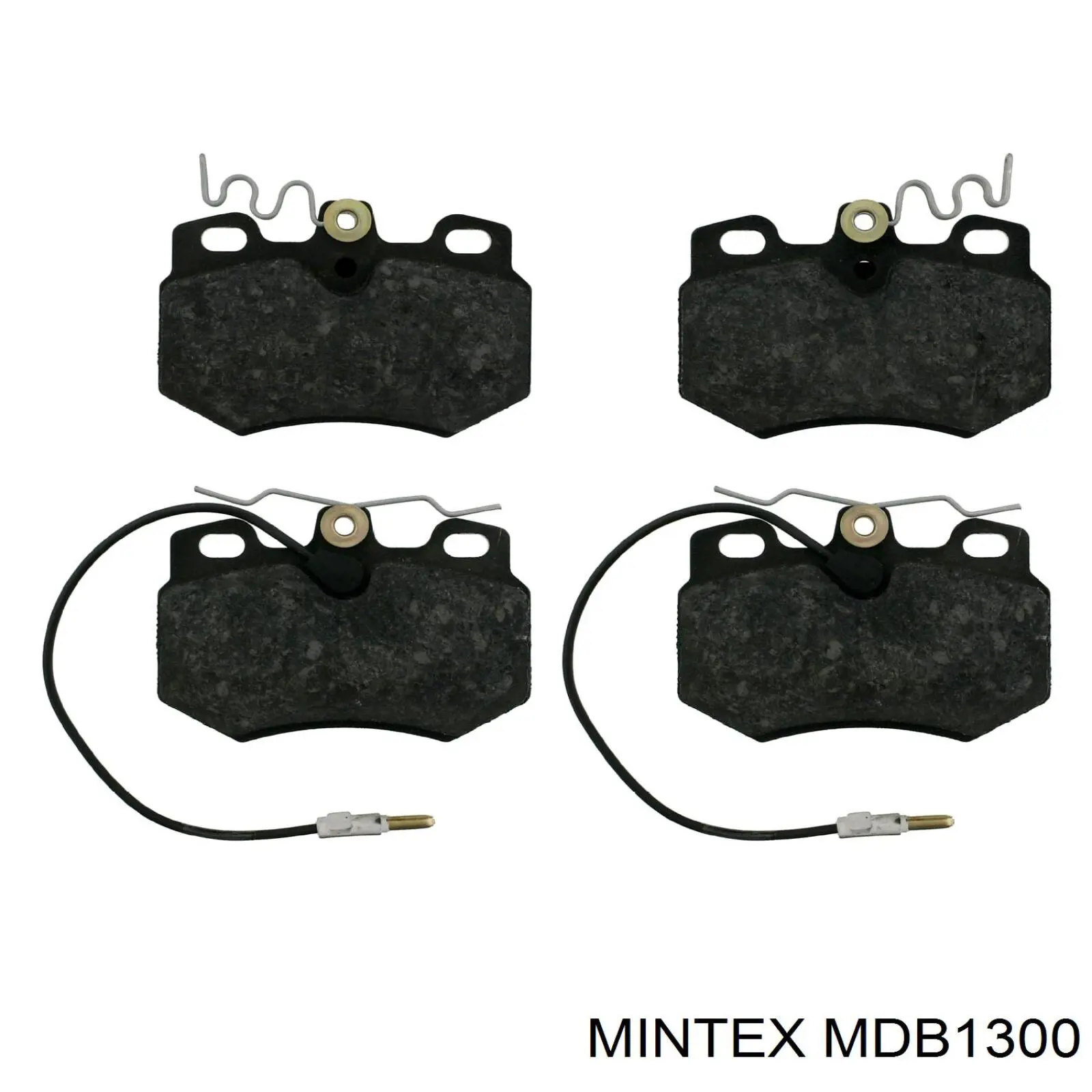 MDB1300 Mintex колодки тормозные передние дисковые