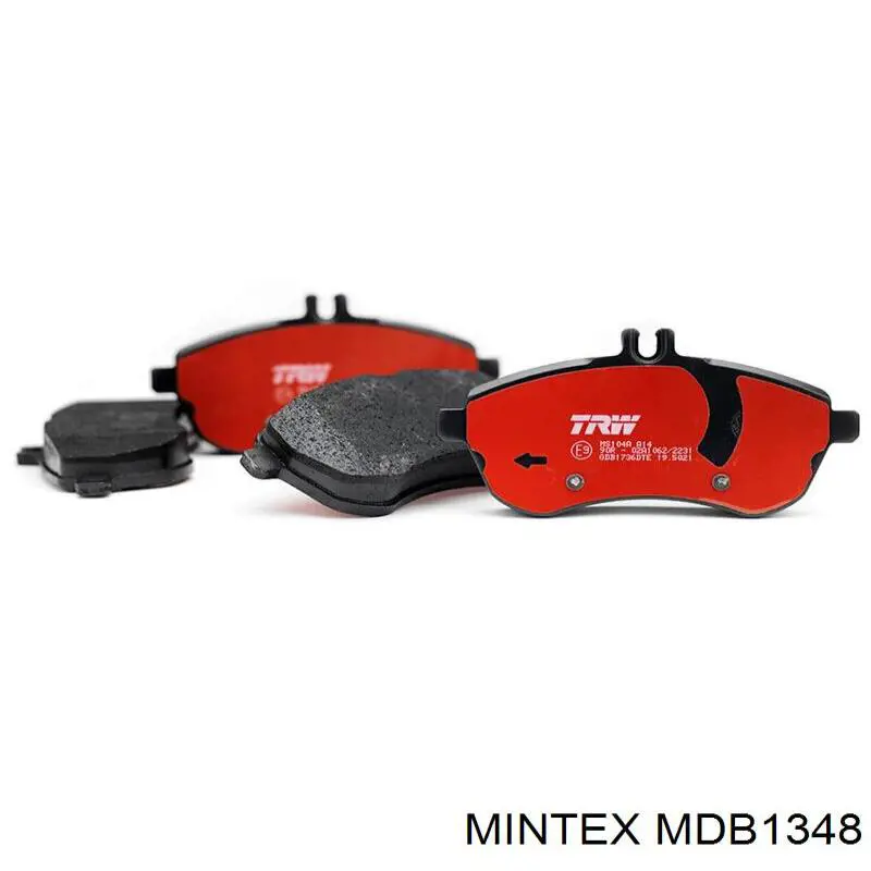 Купить MDB1348 Mintex Колодки тормозные