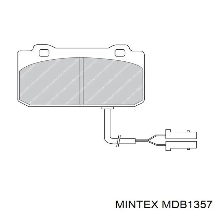 795357 Fiat/Alfa/Lancia Колодки передние